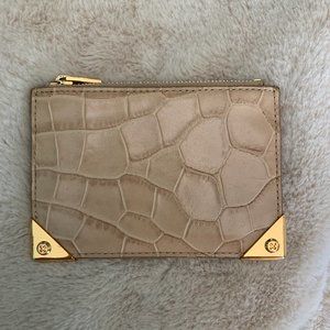 Alexander Wang Faux Croc Prisma Coin/Card Pouch